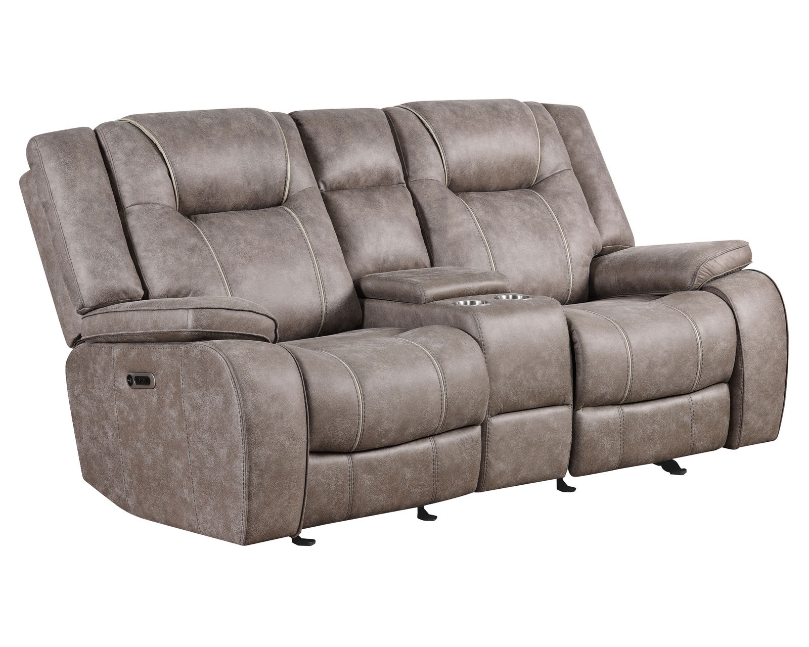 Blake 88" Dual Reclining Sofa (Performance fabric) In stock - Free shipping - Image 6