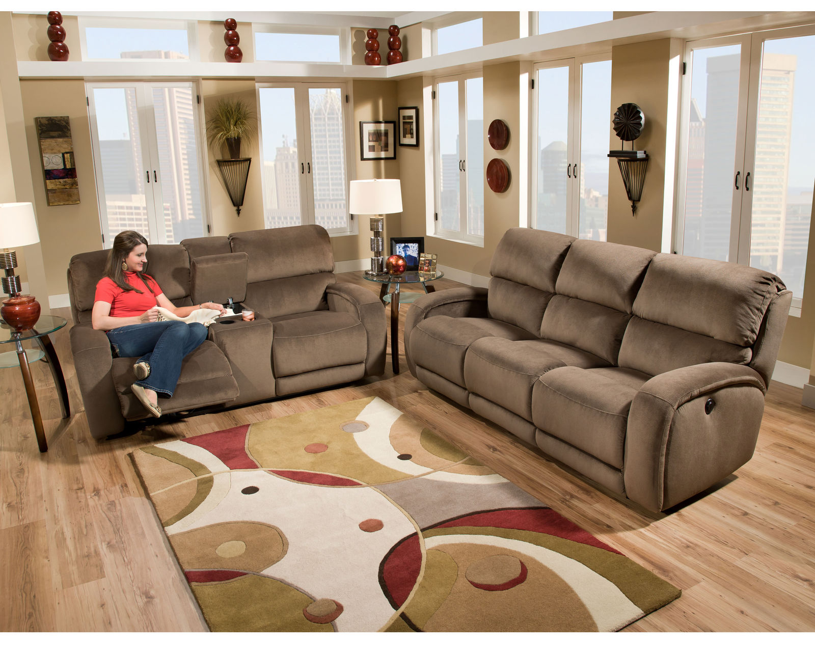 Fandango 89" Reclining Sofa (Colors Available) - Image 5