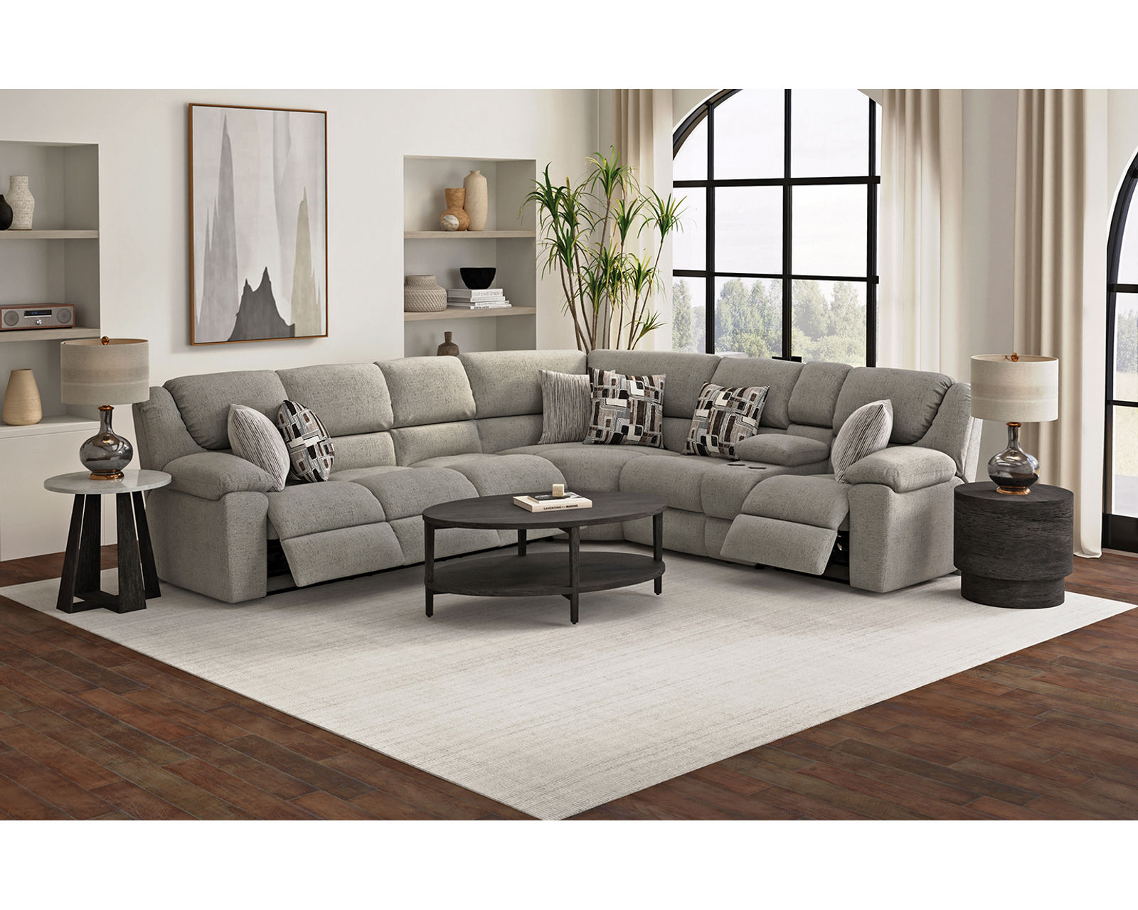 Quinn Three-Piece Reclining Sectional - Entertainment, Storage, Heat & Massage—Built Into One Incredible Sectional. - Image 19