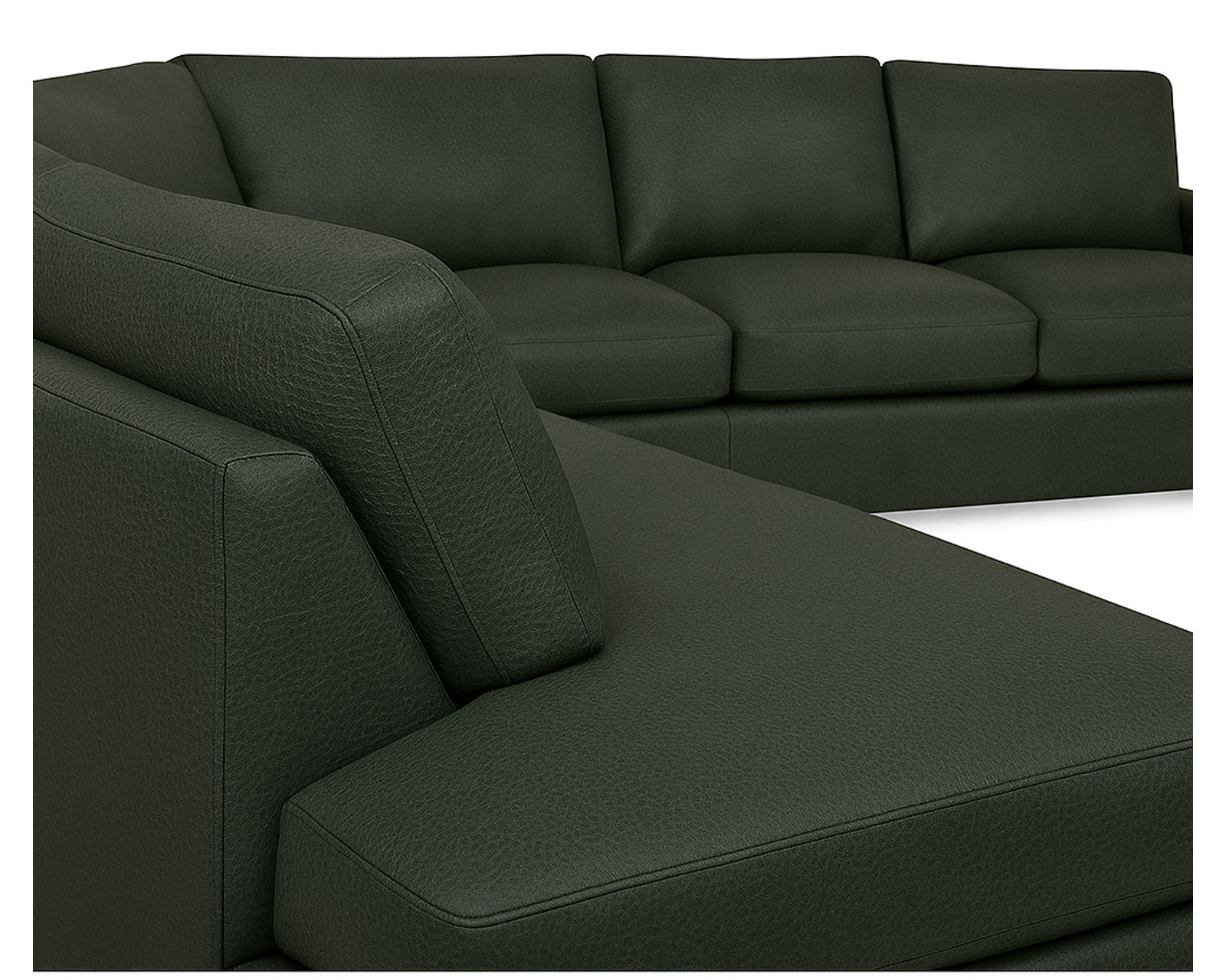 Madison 77656 Roll Arm Sectional (+100 leathers) - Image 10