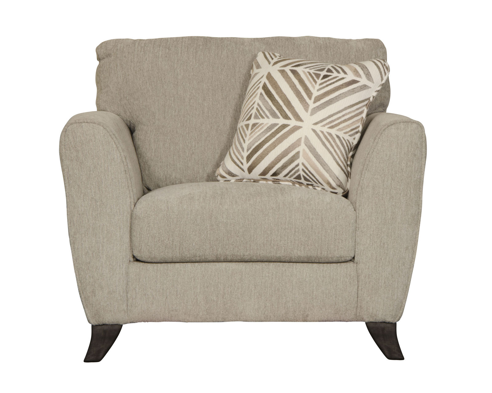 Alyssa 86" Sofa (Includes Pillows) - Pebble Fabric - Image 9