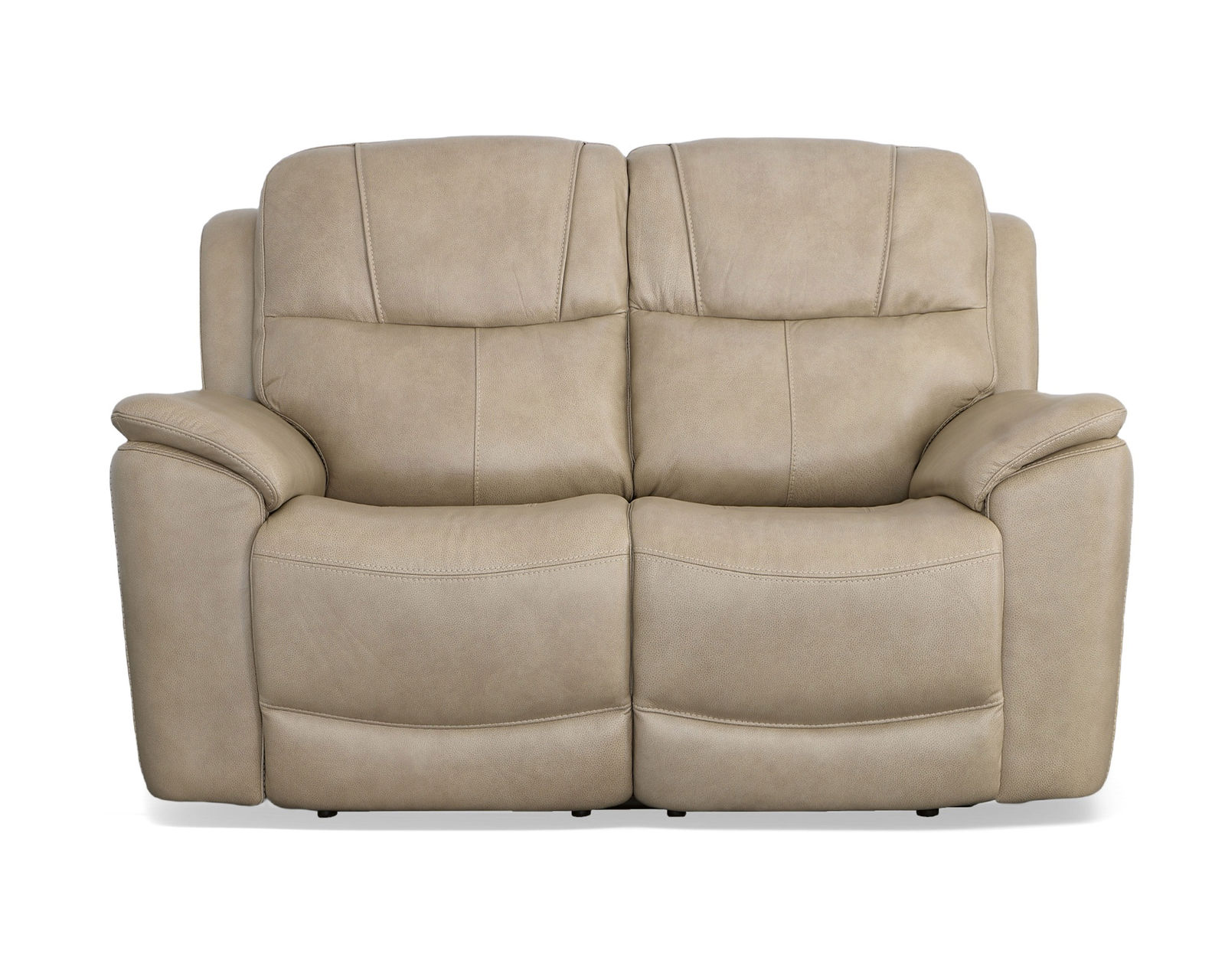 Crew Power Reclining Loveseat with Console, Power Headrests & Lumbar (Tan leather) in stock - Image 30