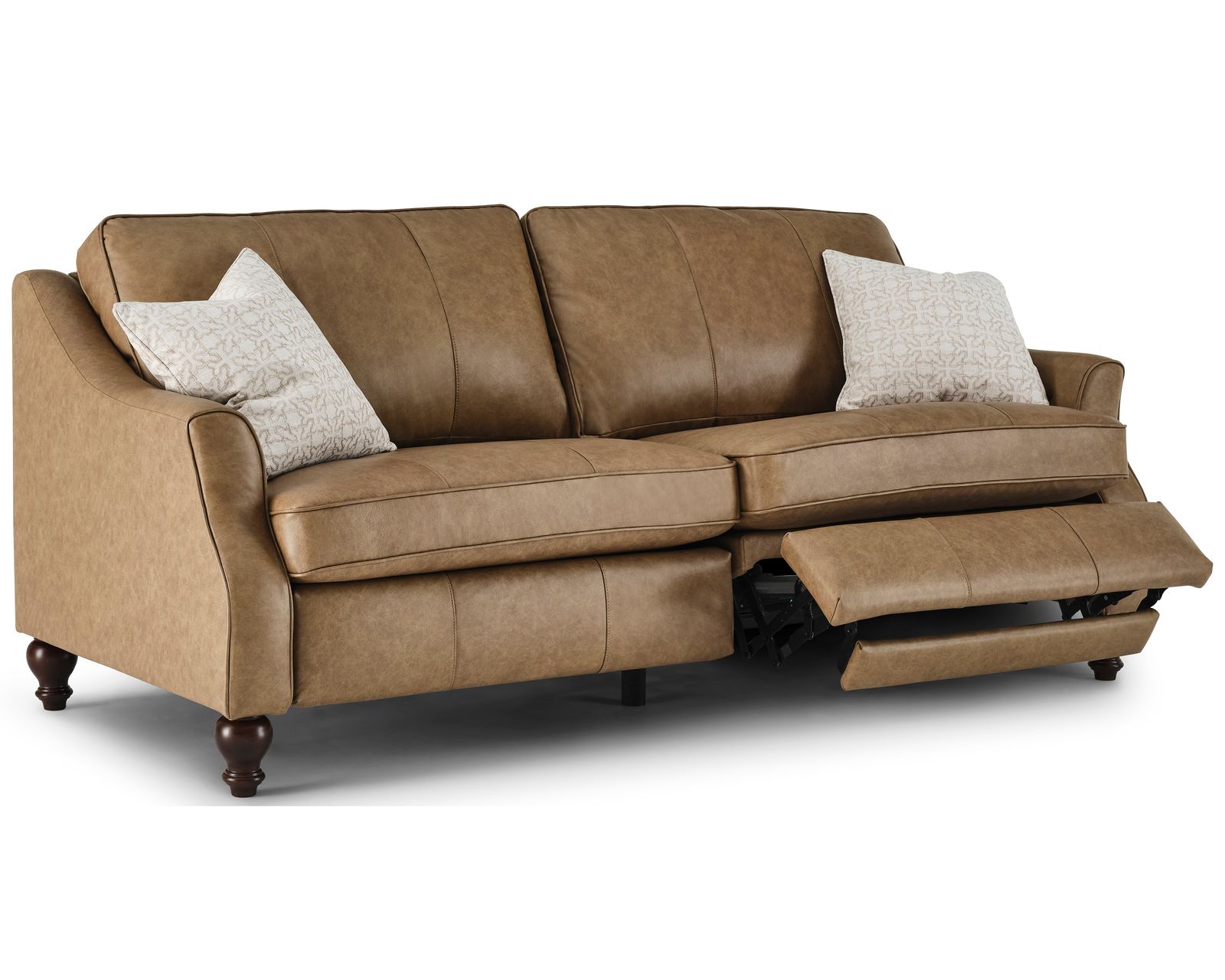 Adeline 84" Incliner Leather Sofa (+40 leathers)