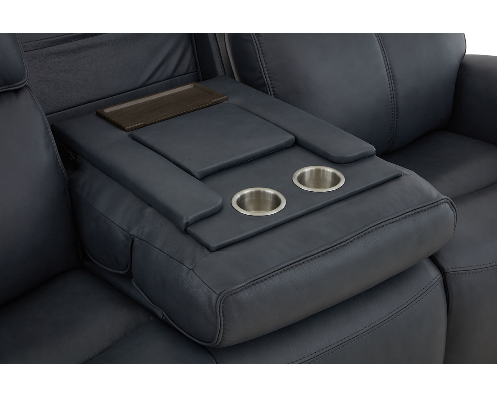 Warren 1848 Zero Gravity Triple Power Reclining Sofa with Center Dropdown Console (87") two colors - Image 8