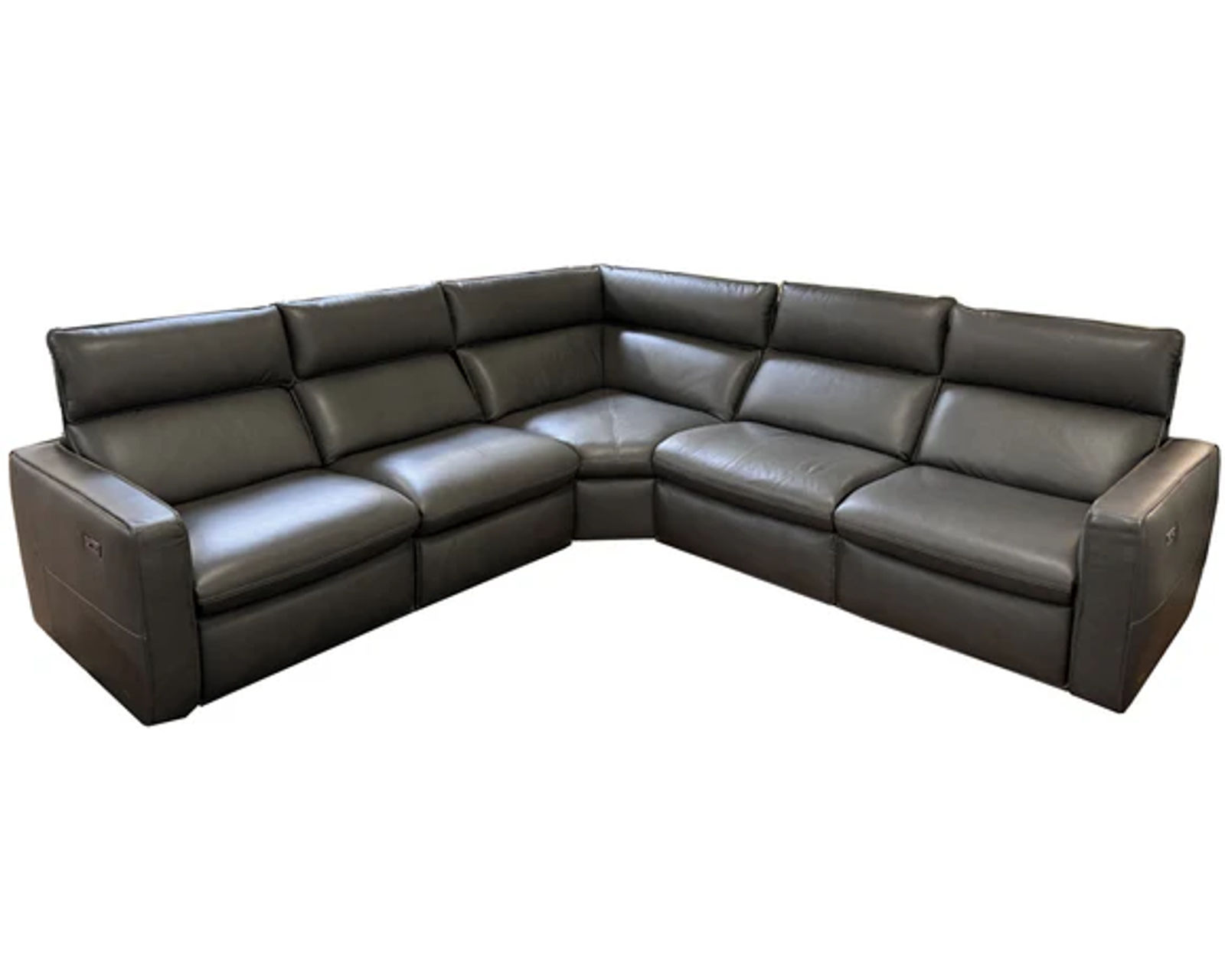 Timoti C252 Power Headrest Power Reclining Sectional (+50 leathers) - Image 2