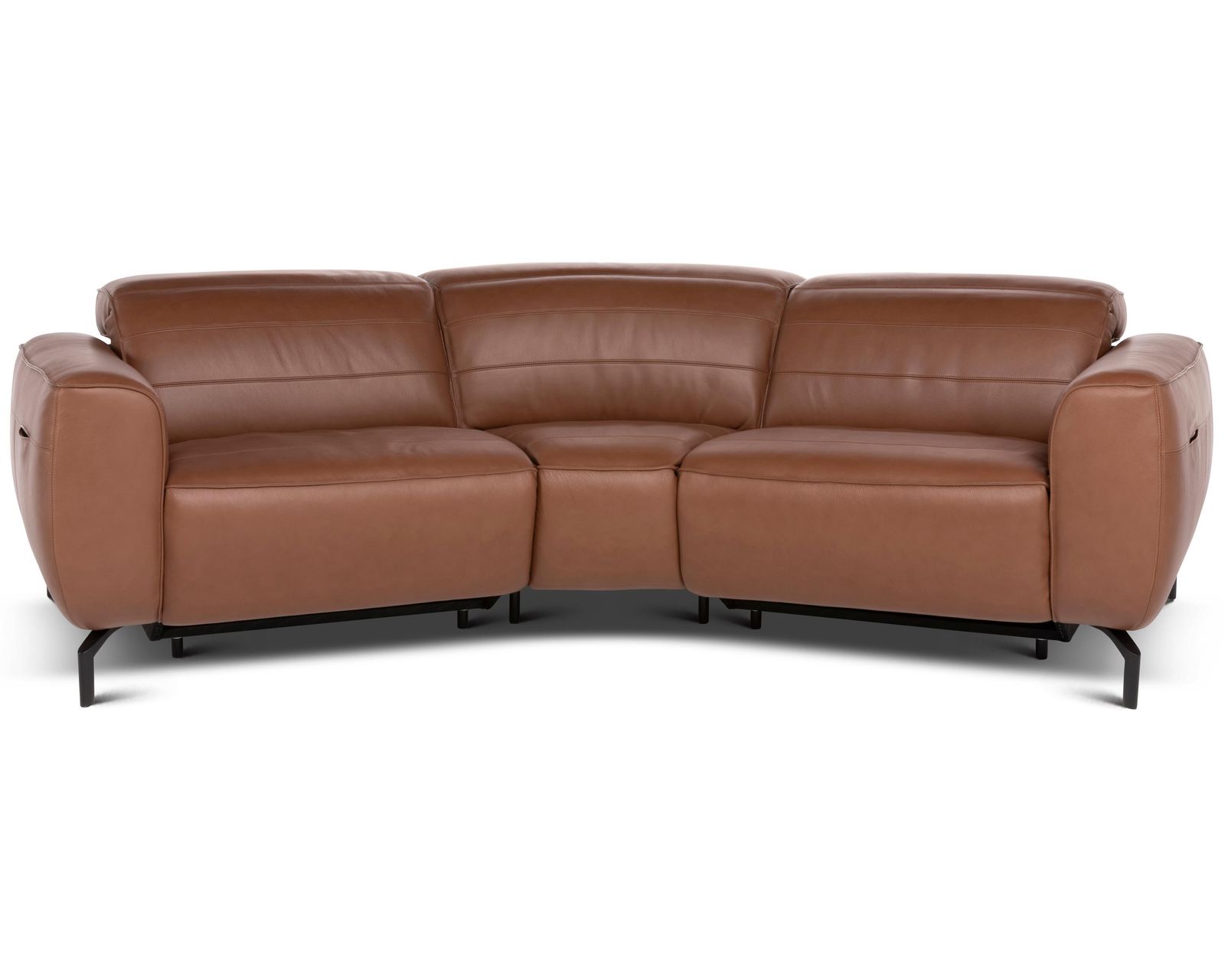Zenith C320 Power Reclining Sectional (+55 leather) - Image 3
