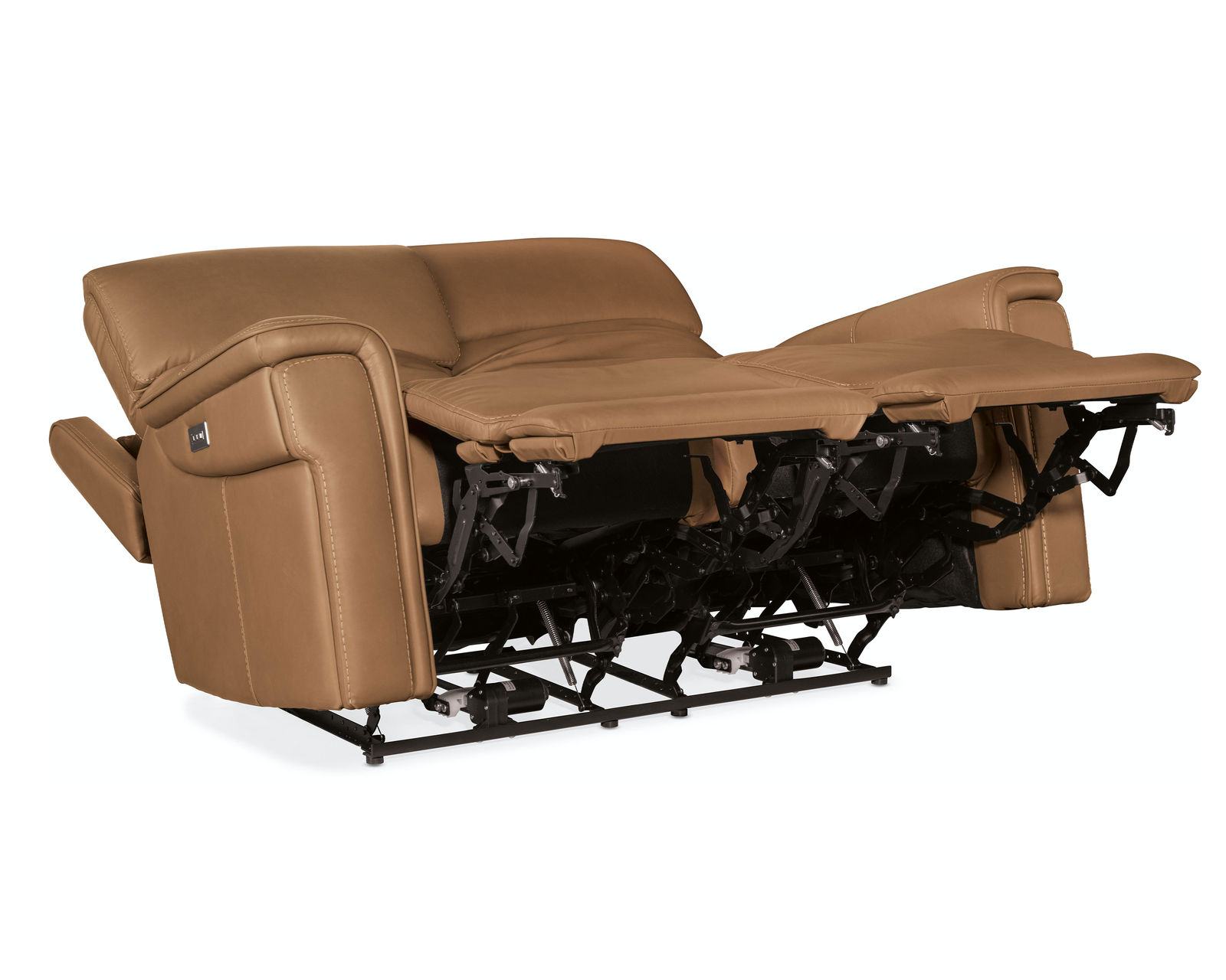 Lyra Zero Gravity Power Loveseat with Power Headrest (Brown) - Image 5