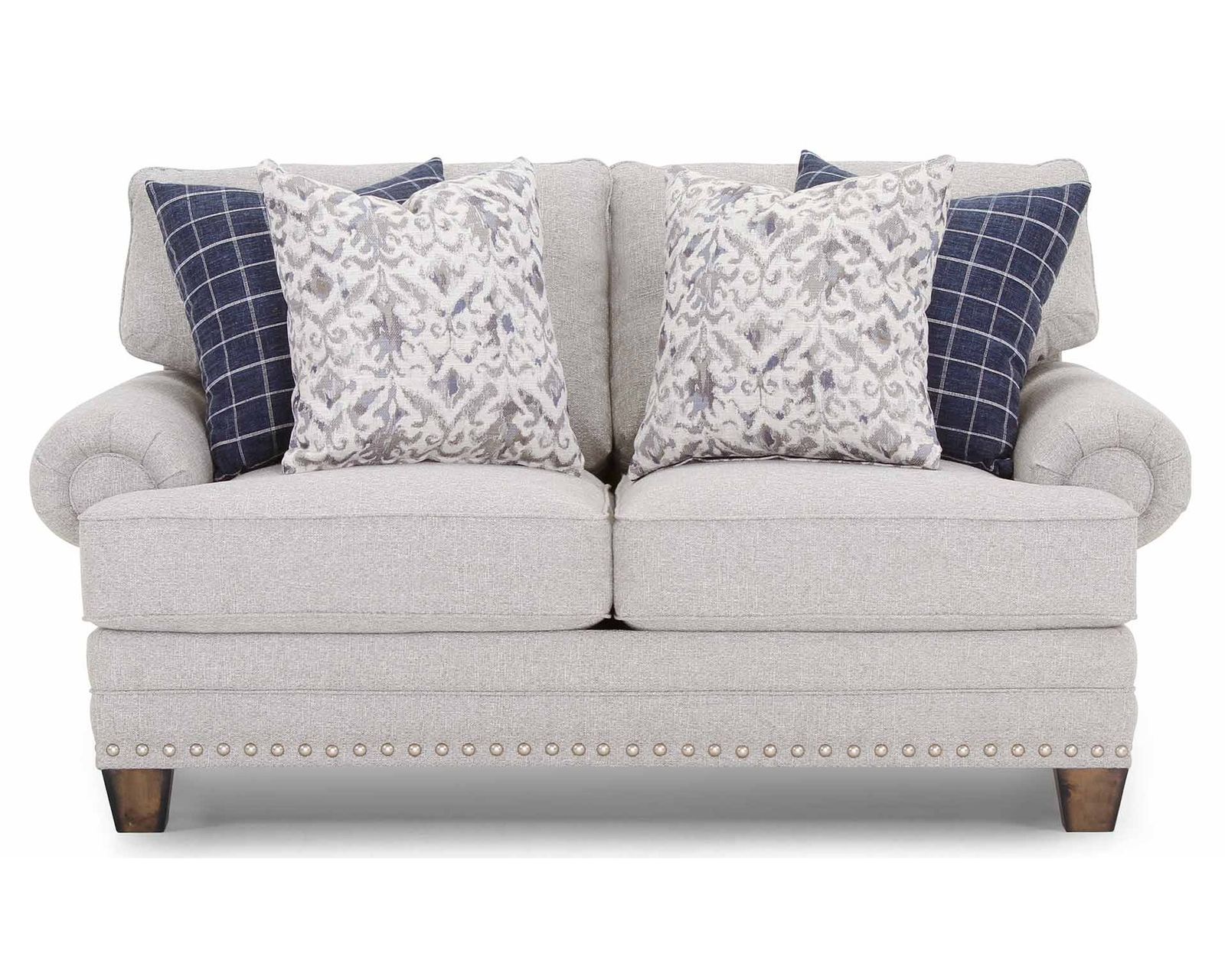 Fletcher 916 Stationary Sofa (101") Includes Pillows - Image 12