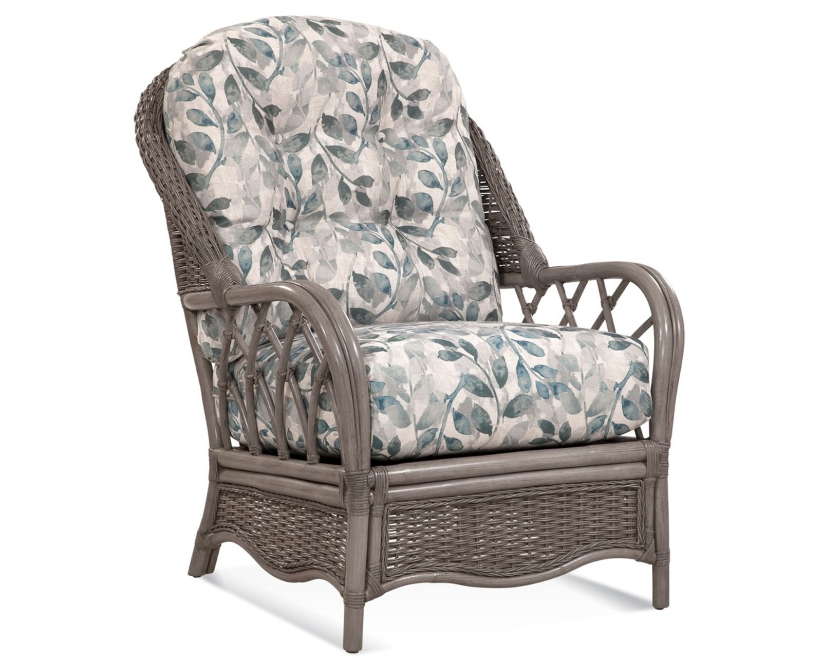 Everglade 76" Rattan Sofa White (+28 finishes - 69 fabrics) - Image 9