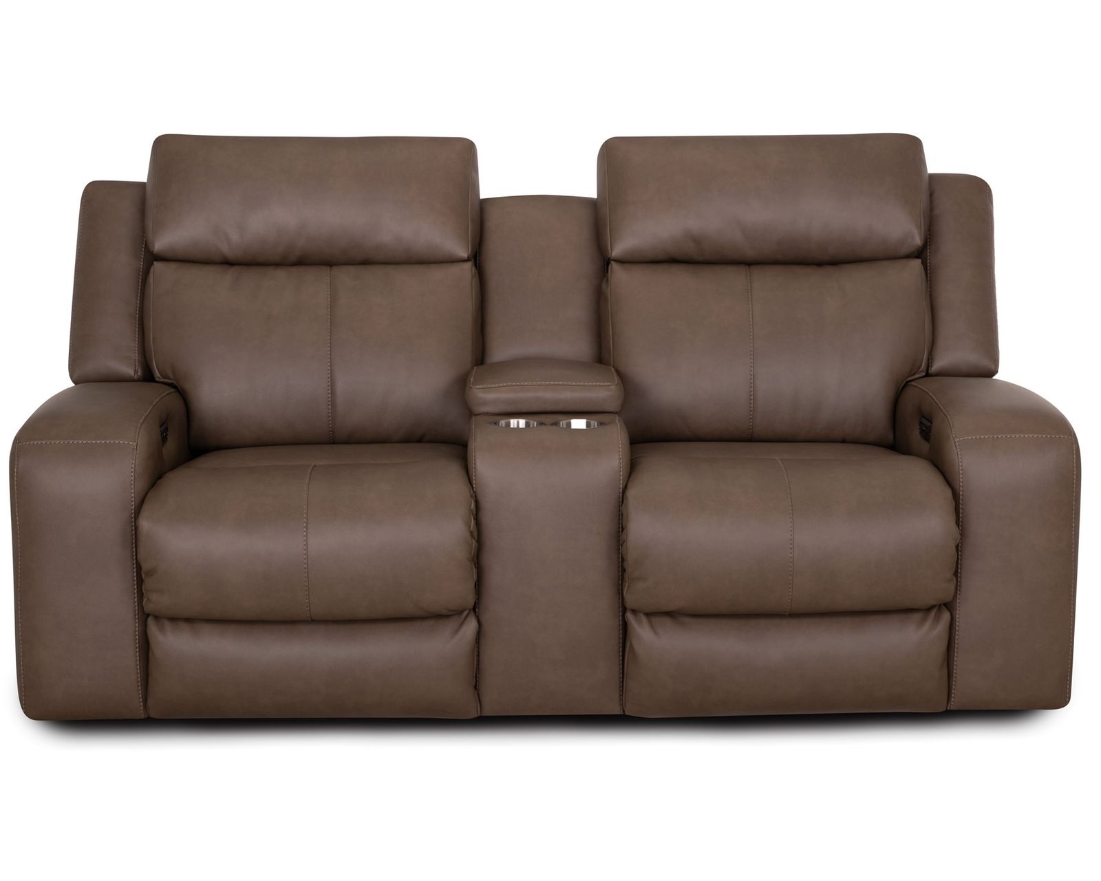 Winston 92" Reclining Sofa with Drop-Down Table & Cupholders Taupe (Sophisticated Style. Serious Comfort. Neori Air Massage Option) - Image 10