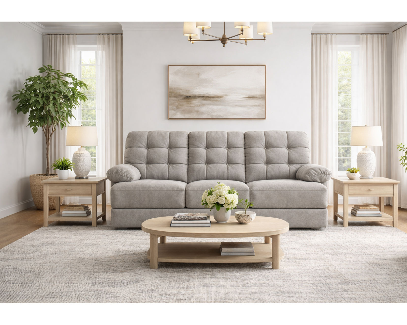 Marshmallow 87" Reclining Sofa - EZ200 (+100 Standard and Performance Fabrics) - Image 7