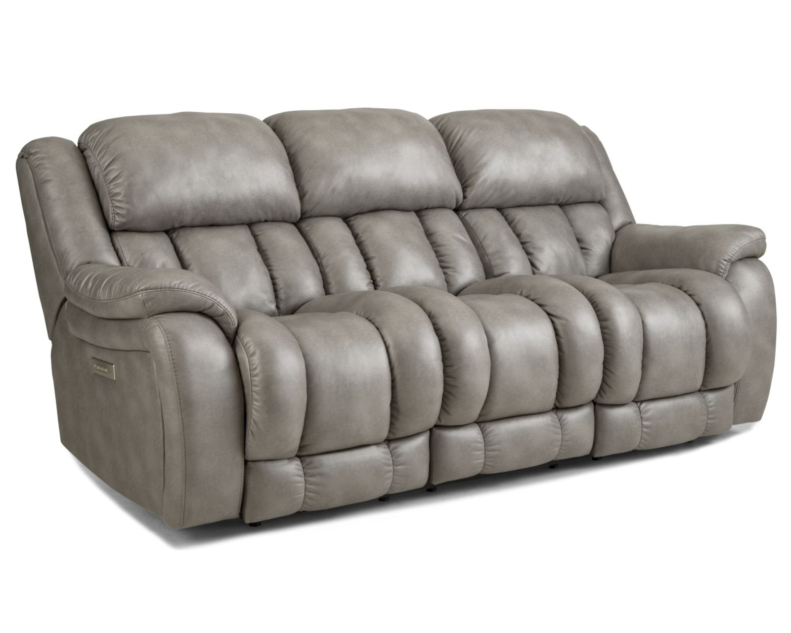 Global 91" Zero Gravity Triple Power Reclining Sofa Smoke (In stock) - Image 2