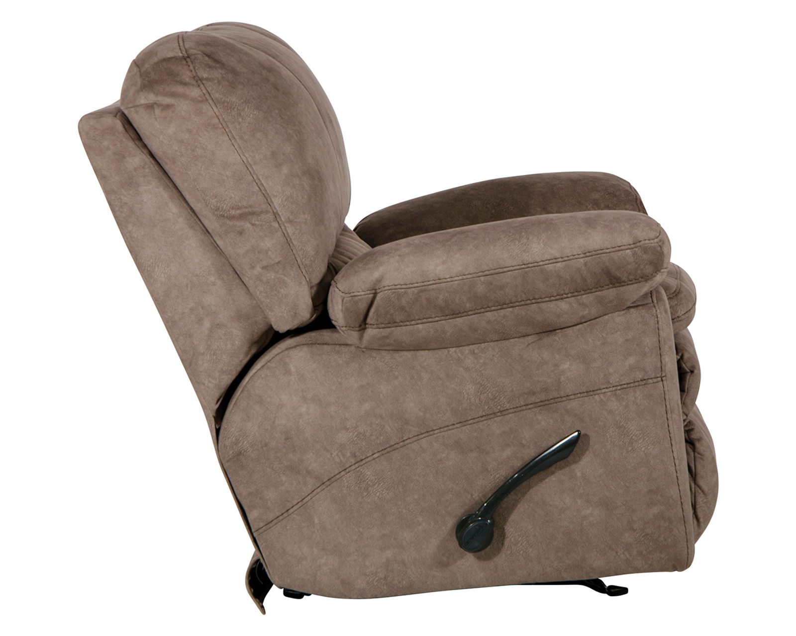 Reyes 91" LayFlat Reclining Sofa in Graphite - Image 19
