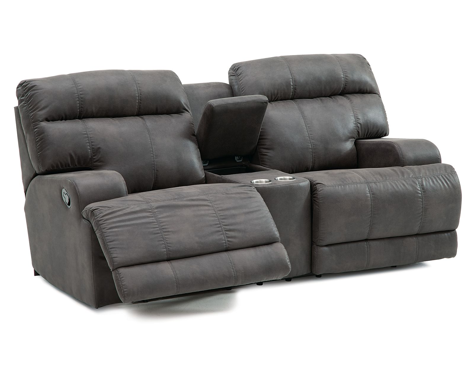 Lincoln Reclining Console Loveseat