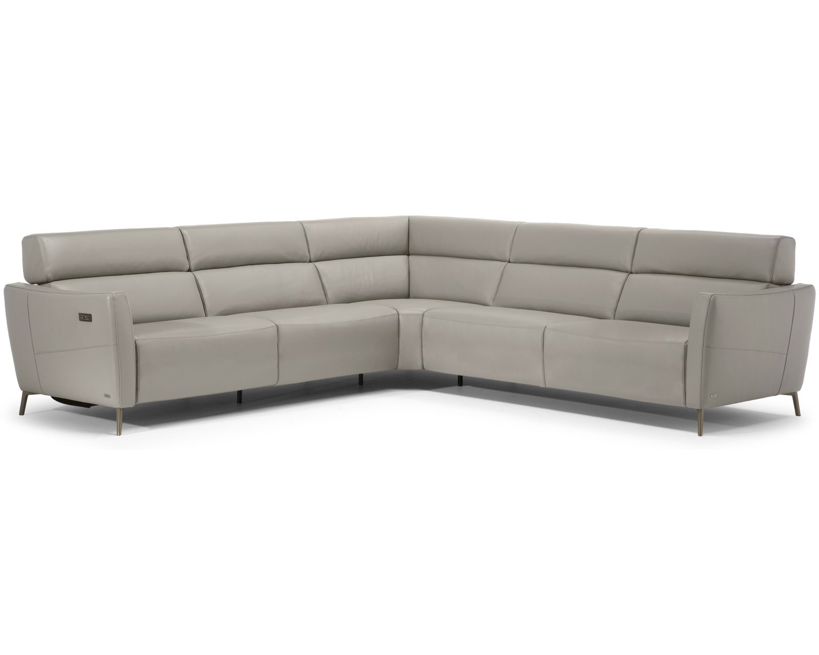 Seattle C277 Power Headrest Power Reclining Sectional (+50 leathers) - Image 3