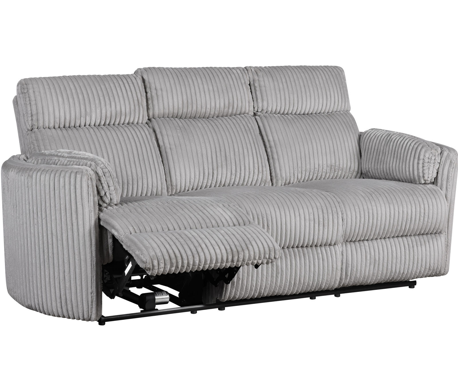 Radius 88" Power Reclining Sofa Grey (In stock - Fast Shipping) - Image 2