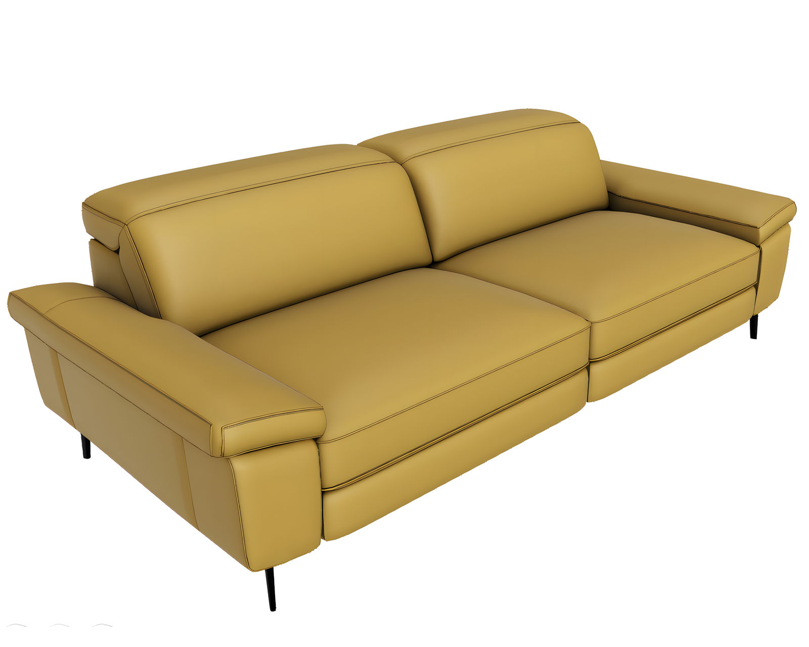 Coro C217 Stationary Sofa (85" or 94") +50 leathers