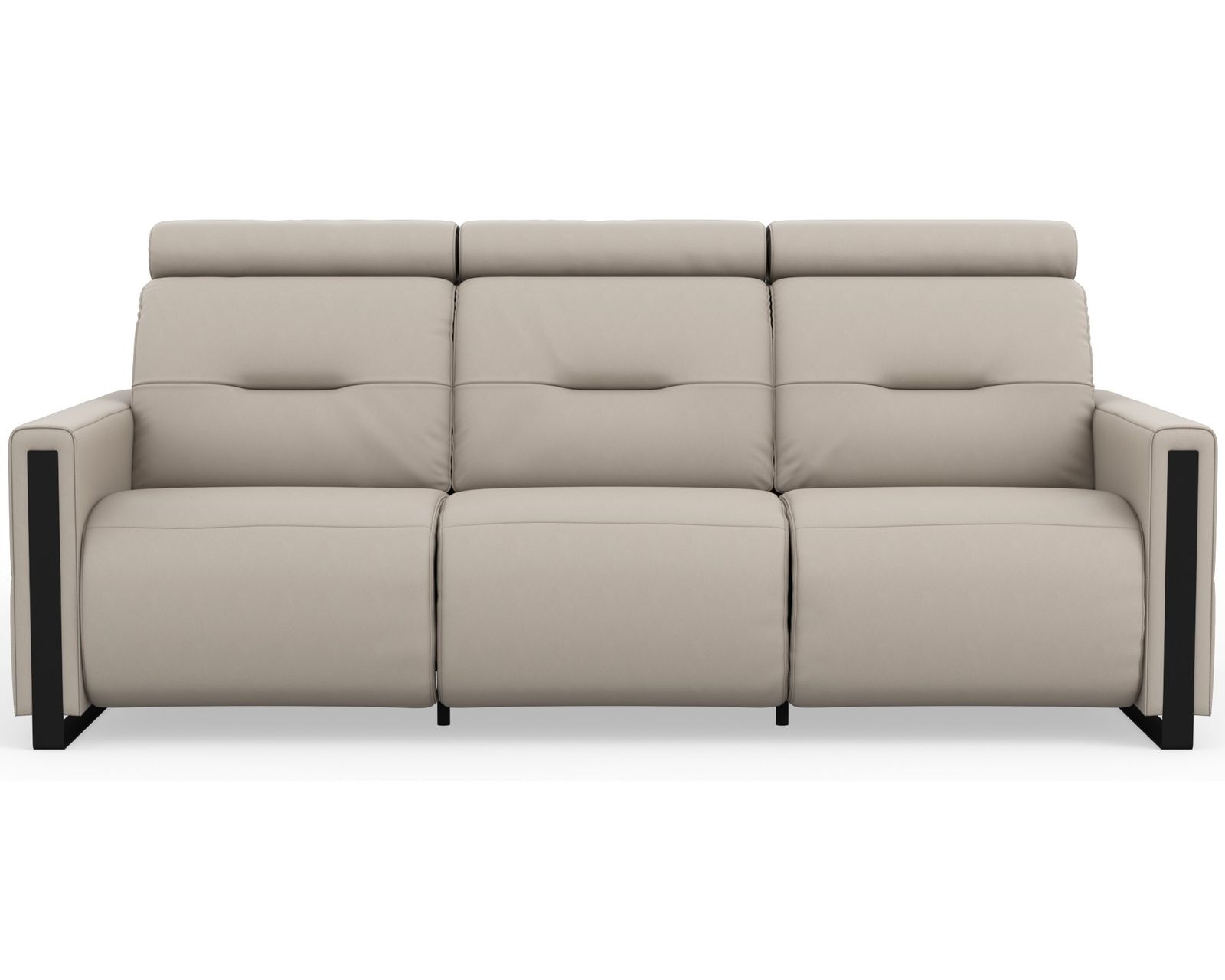 Monte Carlo 87" Power Headrest Power Reclining Sofa Ivory (In stock - Fast shipping)