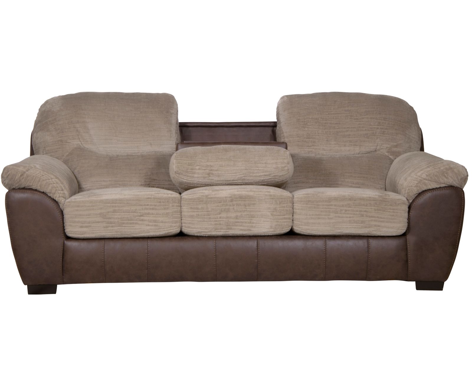 McMahon 96" Sofa with Drop Down Table - Image 2