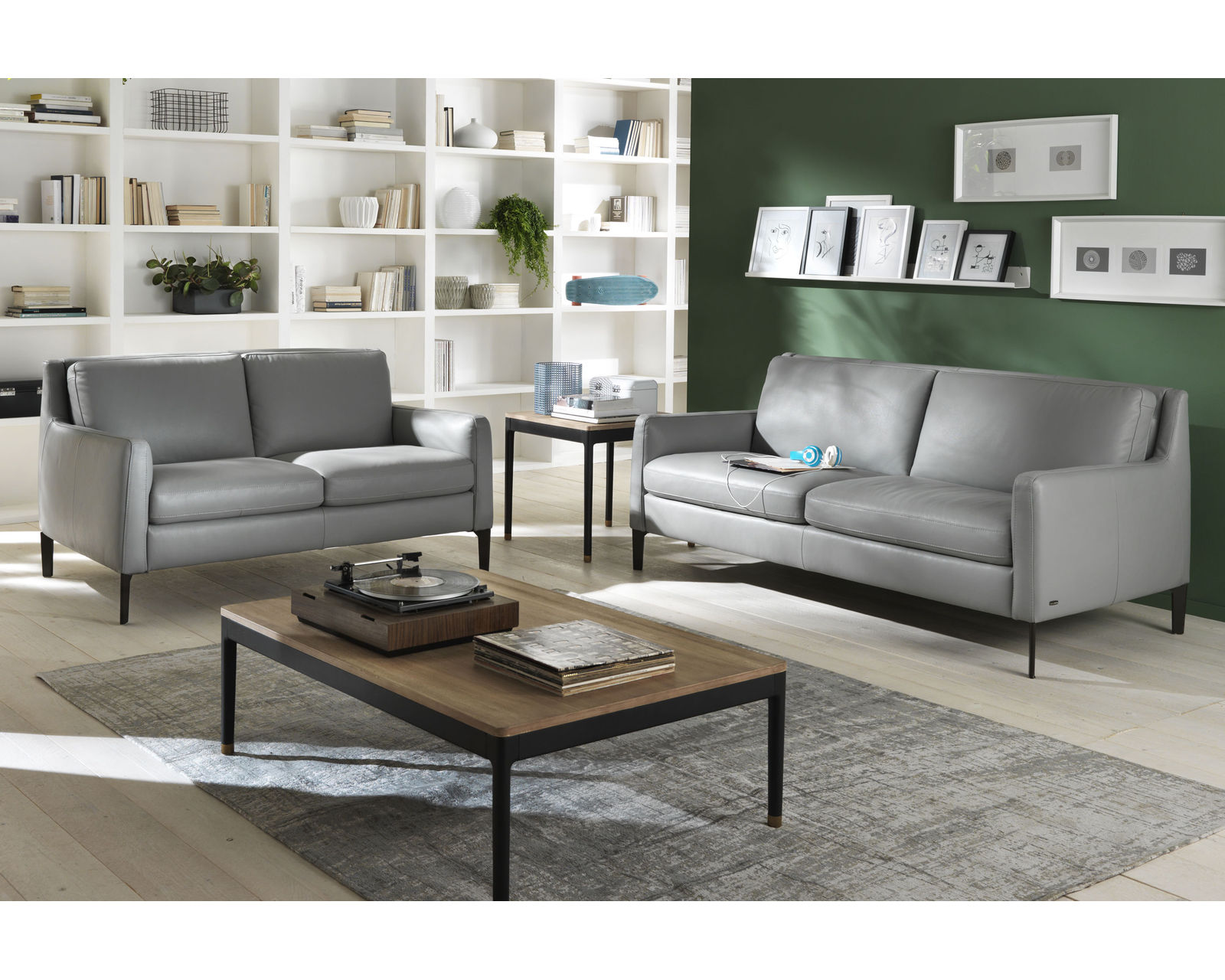 Quiete C009 Leather Sofa - Image 10