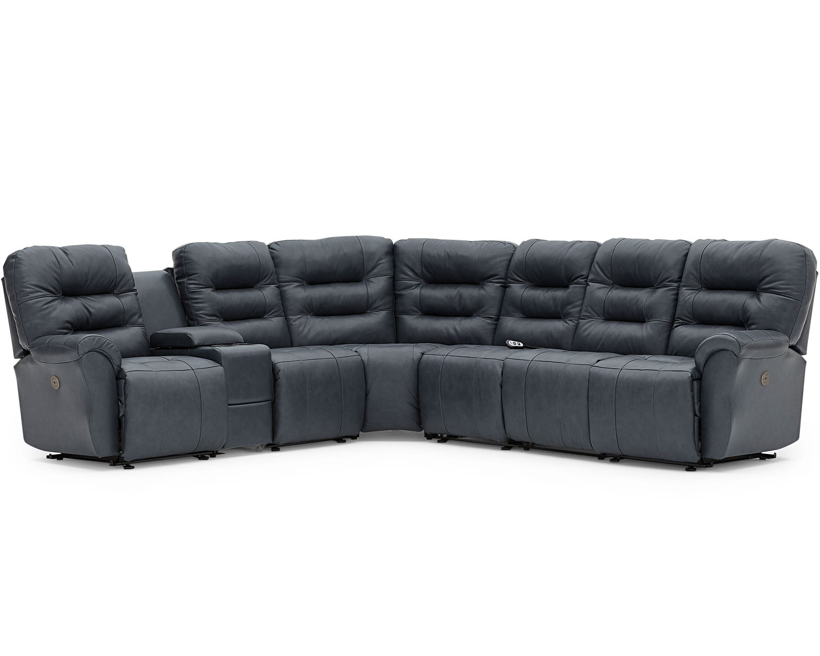 Unity Leather Reclining Sectional (+40 leathers) - Image 2