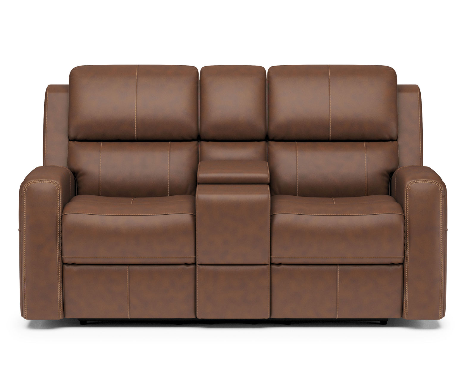 Linden Power Reclining Loveseat with Console and Power Headrests and Lumbar (946-72) ZERO GRAVITY