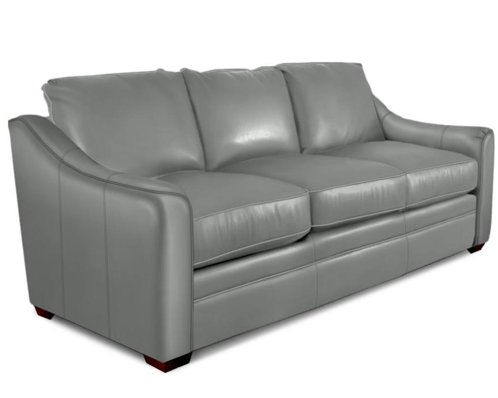 L9 Leather Sofa (73" or 83") +40 colors - Make it Yours - Image 2