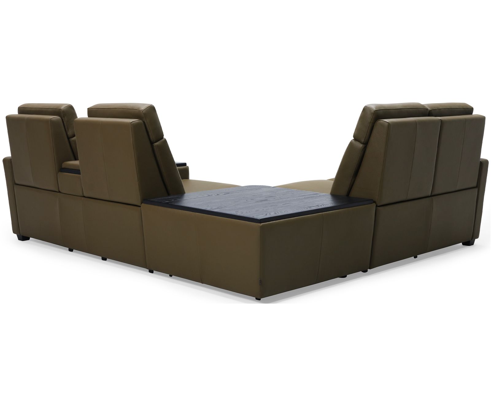 Reece 40109 Triple Power Reclining Sectional (+100 leathers) - Image 17