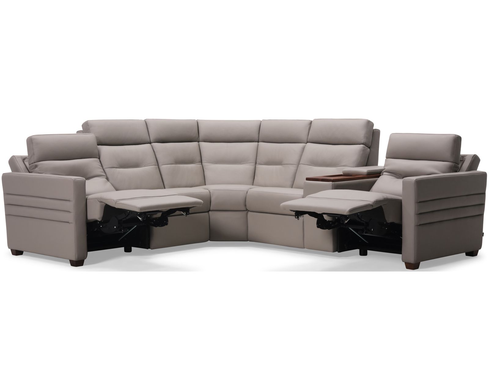 Reece 40109 Triple Power Reclining Sectional (+100 leathers) - Image 3