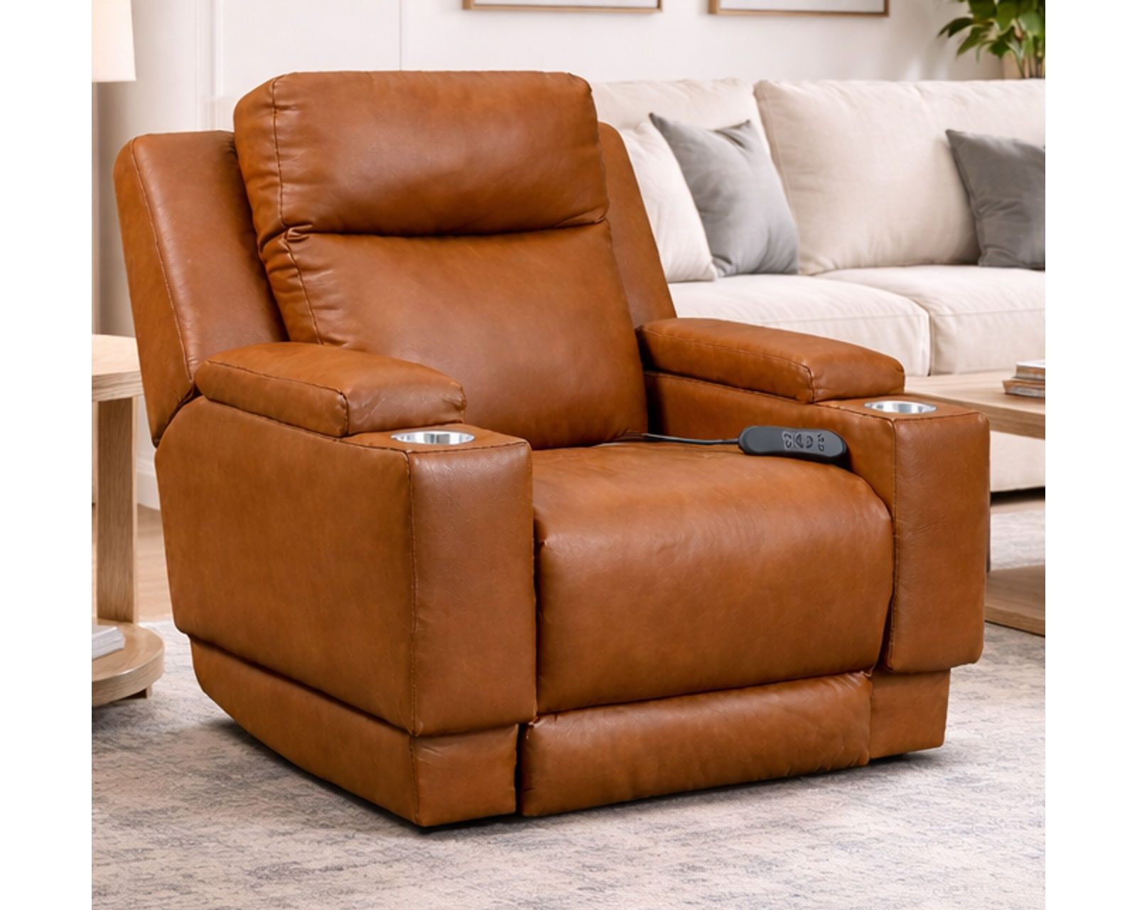 Bellaire 377 Triple Power Zero Gravity Reclining Sofa with Center Drop-Down Table (+100 fabrics and leathers) - Image 14