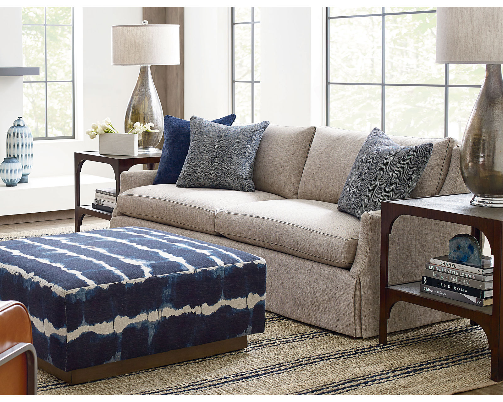 Dean 88" Transitional Sofa (Made to Order Fabrics) - Image 3