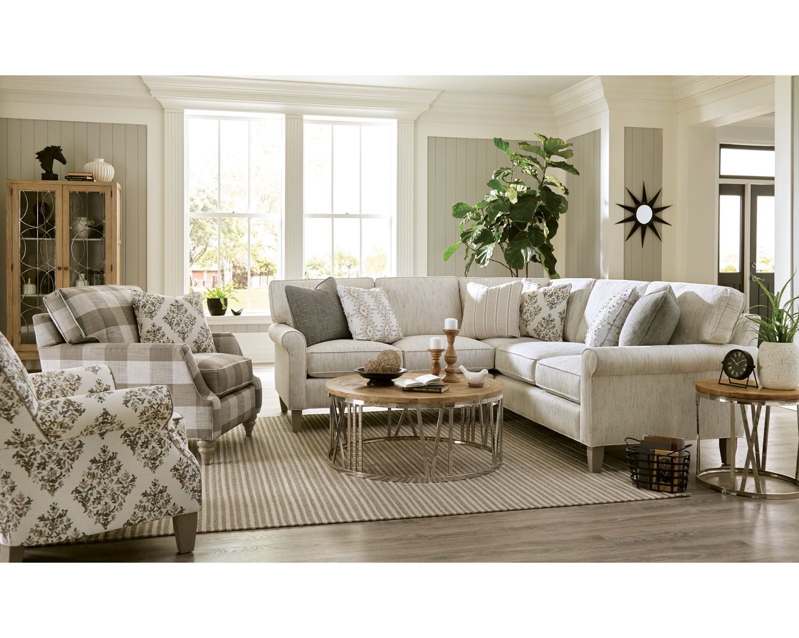 Paula Deen 242 Your Way Sectional (+100 High Performance Fabrics) - Image 7