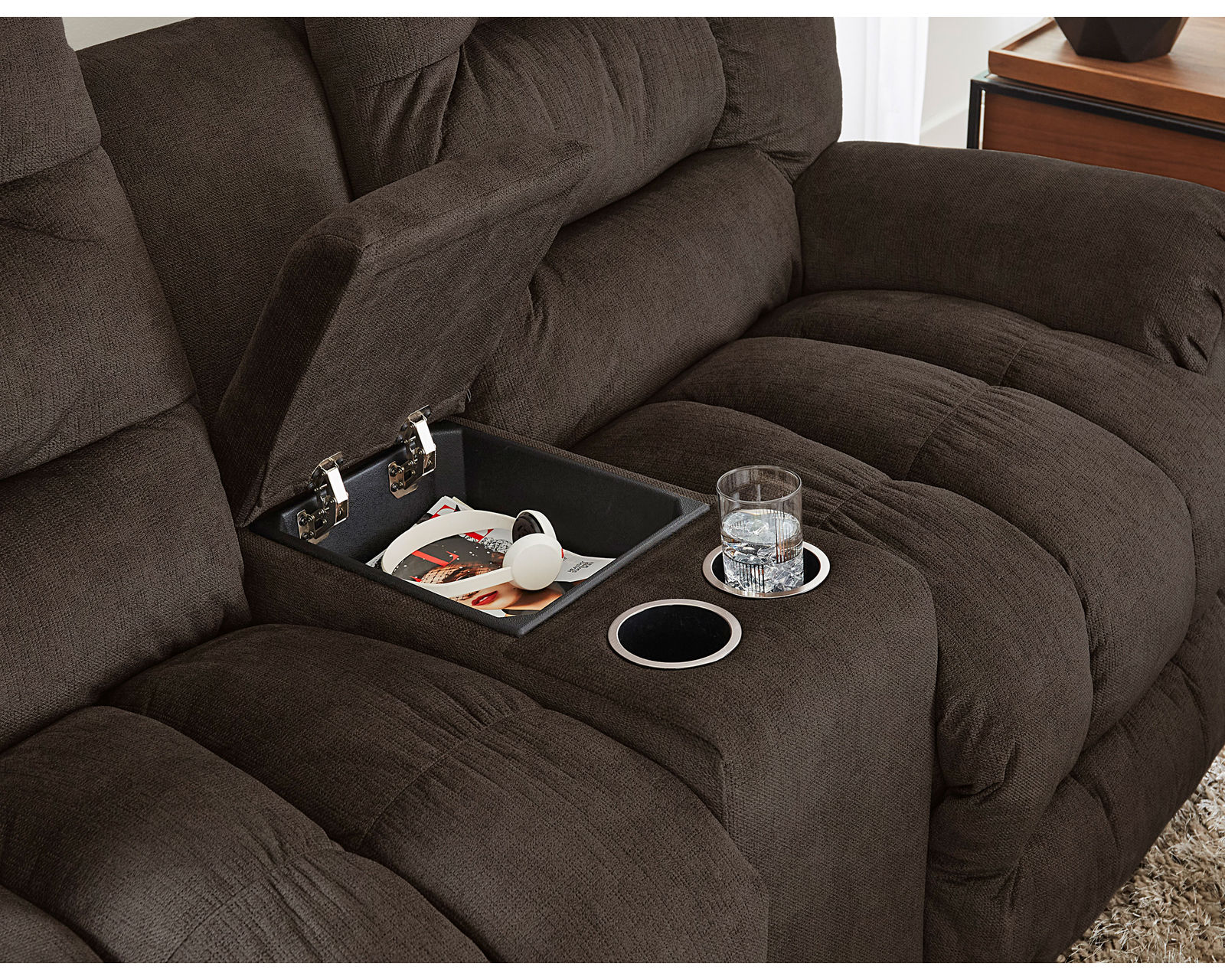 Seger Double Reclining Sofa (+100 fabrics) 92" - Image 15