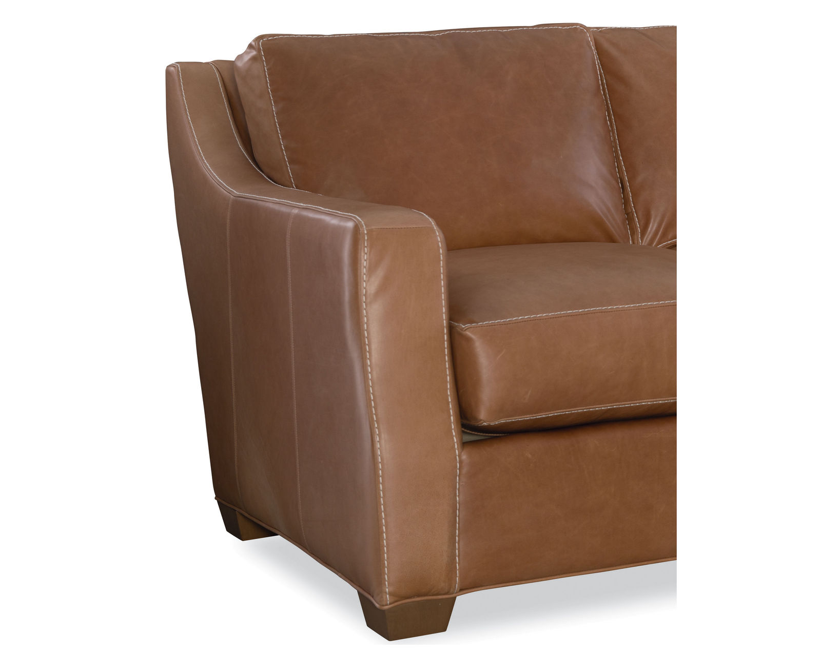 Barrett Leather 78" - 90" or 105" Sofa (Made to Order Leathers) - Image 4