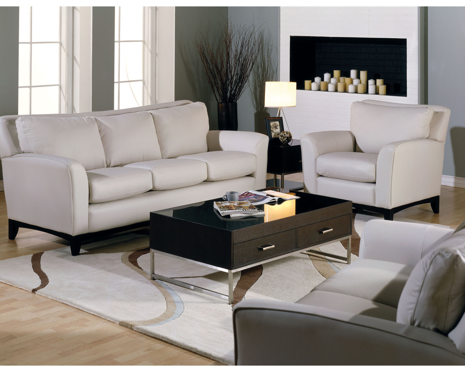 India 77287 Stationary 83" Sofa - Image 12