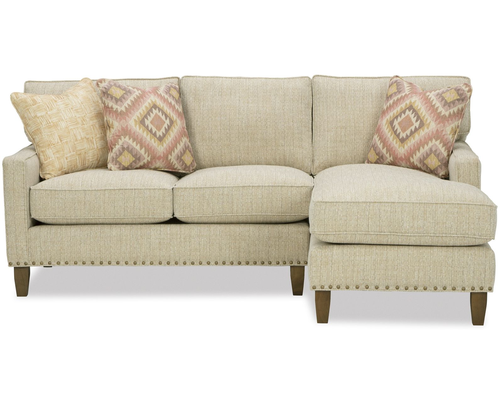 Paula Deen 252 Your Way Sofa Chaise Sectional (+100 High Performance Fabrics) - Image 2