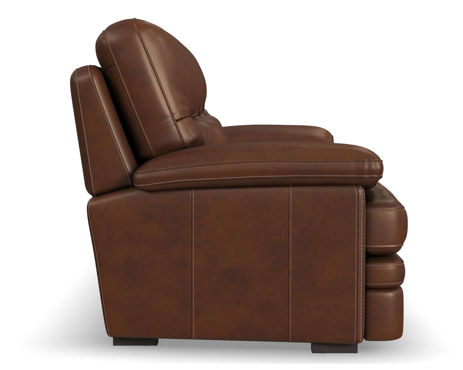 David 1825 All Leather Sofa (93") In stock - Image 4