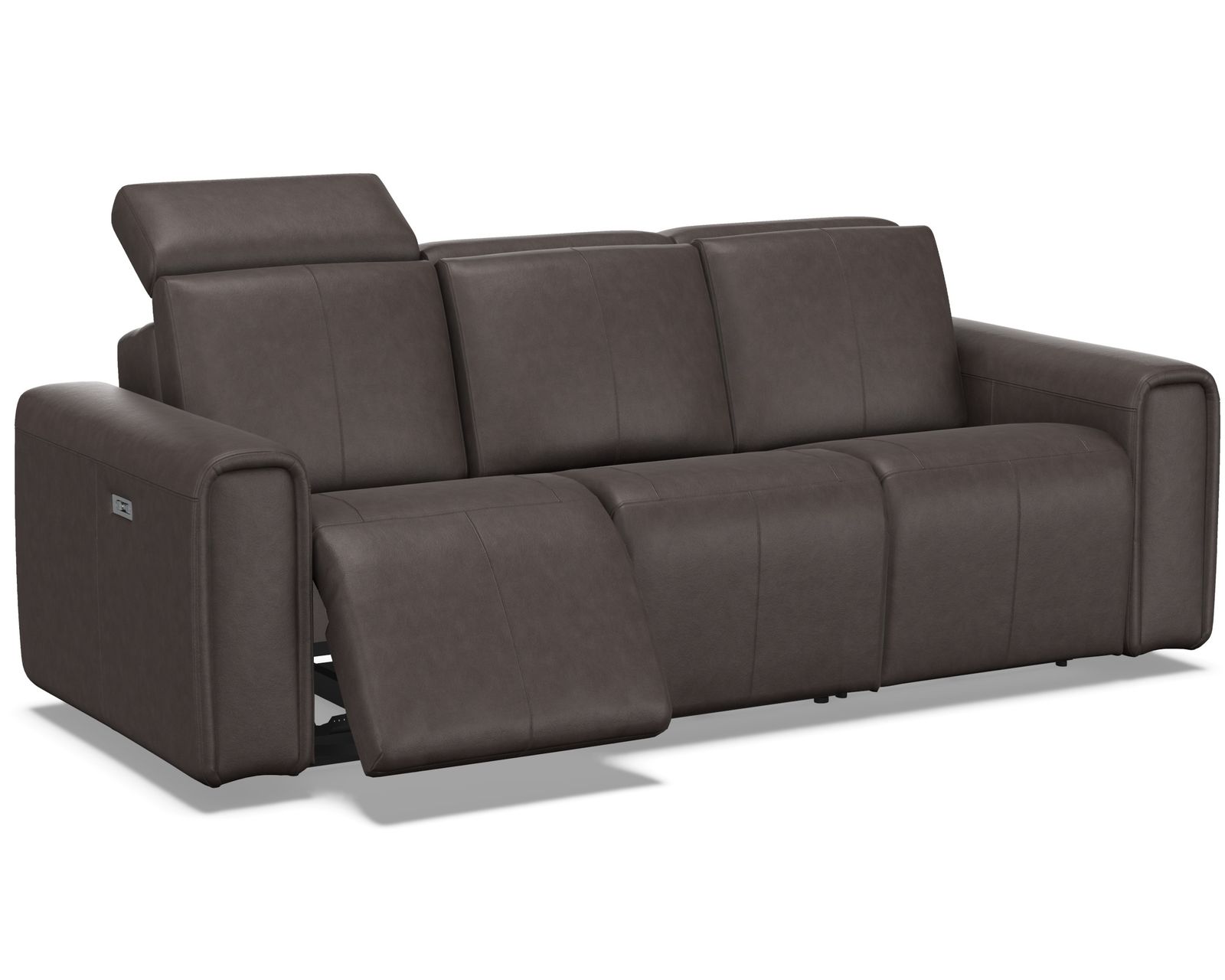 Nya Dual Power Reclining Sofa — Available in Standard & Wide Cushions, 140+ Leather Options, and 84", 87", or 116" Widths - Image 2