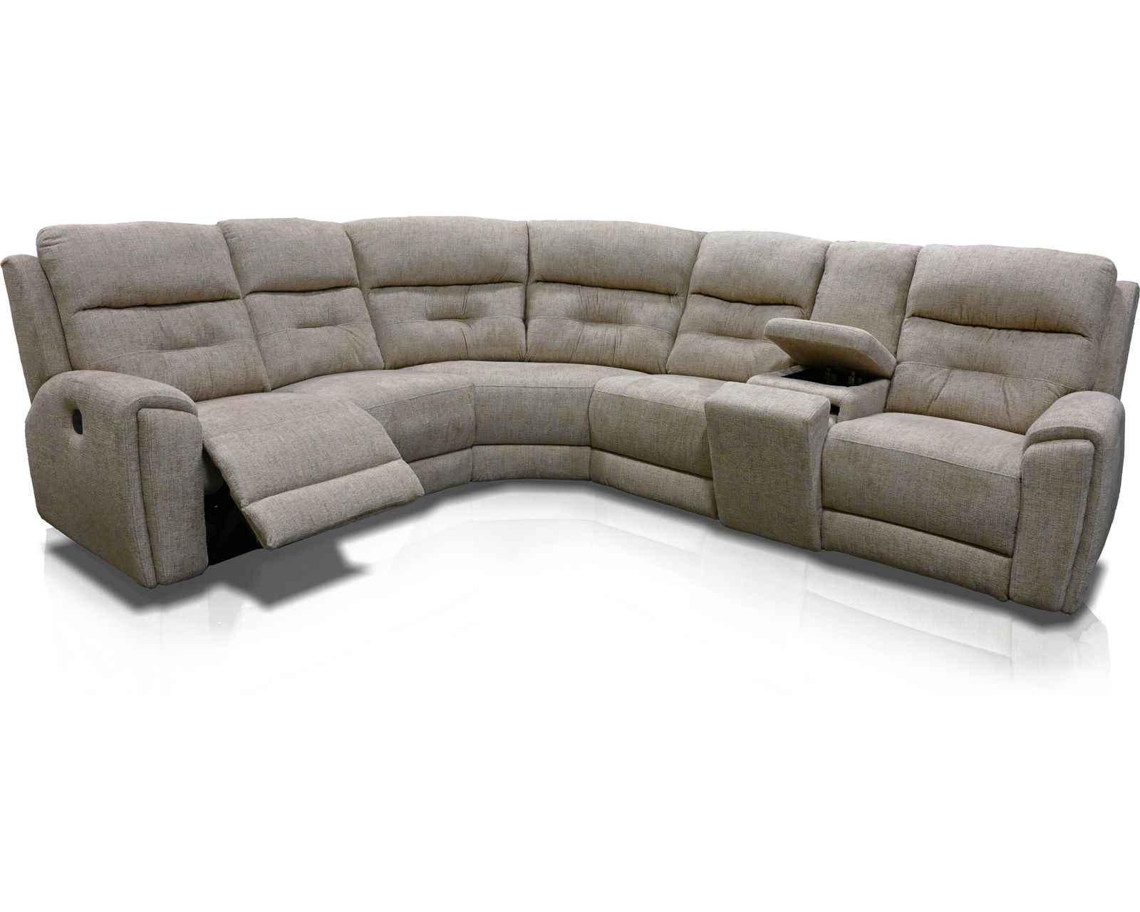Andrea EZ3600 Reclining Sectional (100 Standard and Performance Fabrics) - Image 2