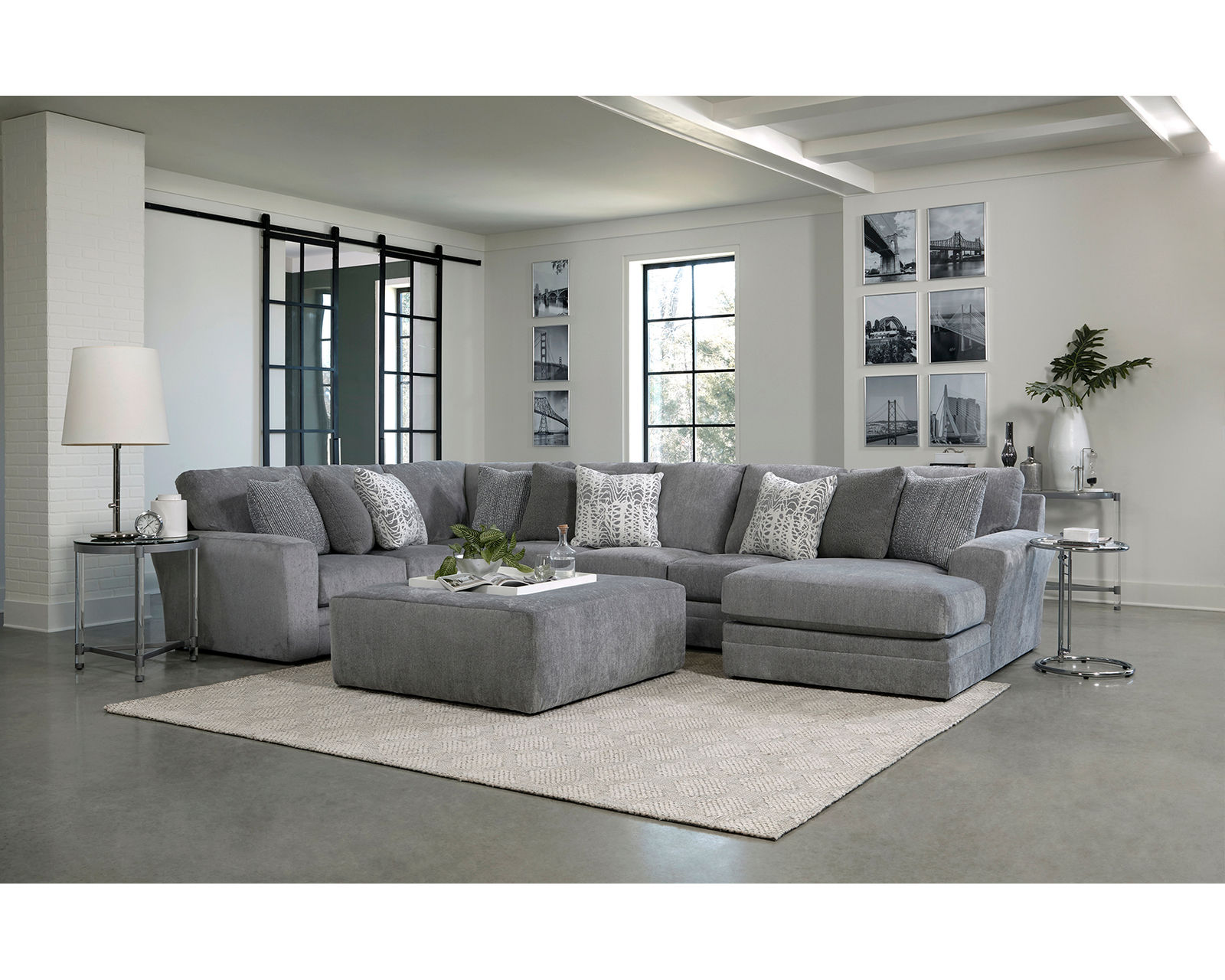 Glacier Modular Sectional (includes pillows) Best Seller - Image 5
