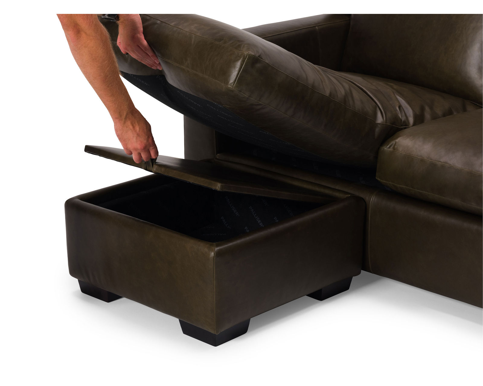 Madison 77651 Track Arm Sectional (+100 leathers) - Image 7