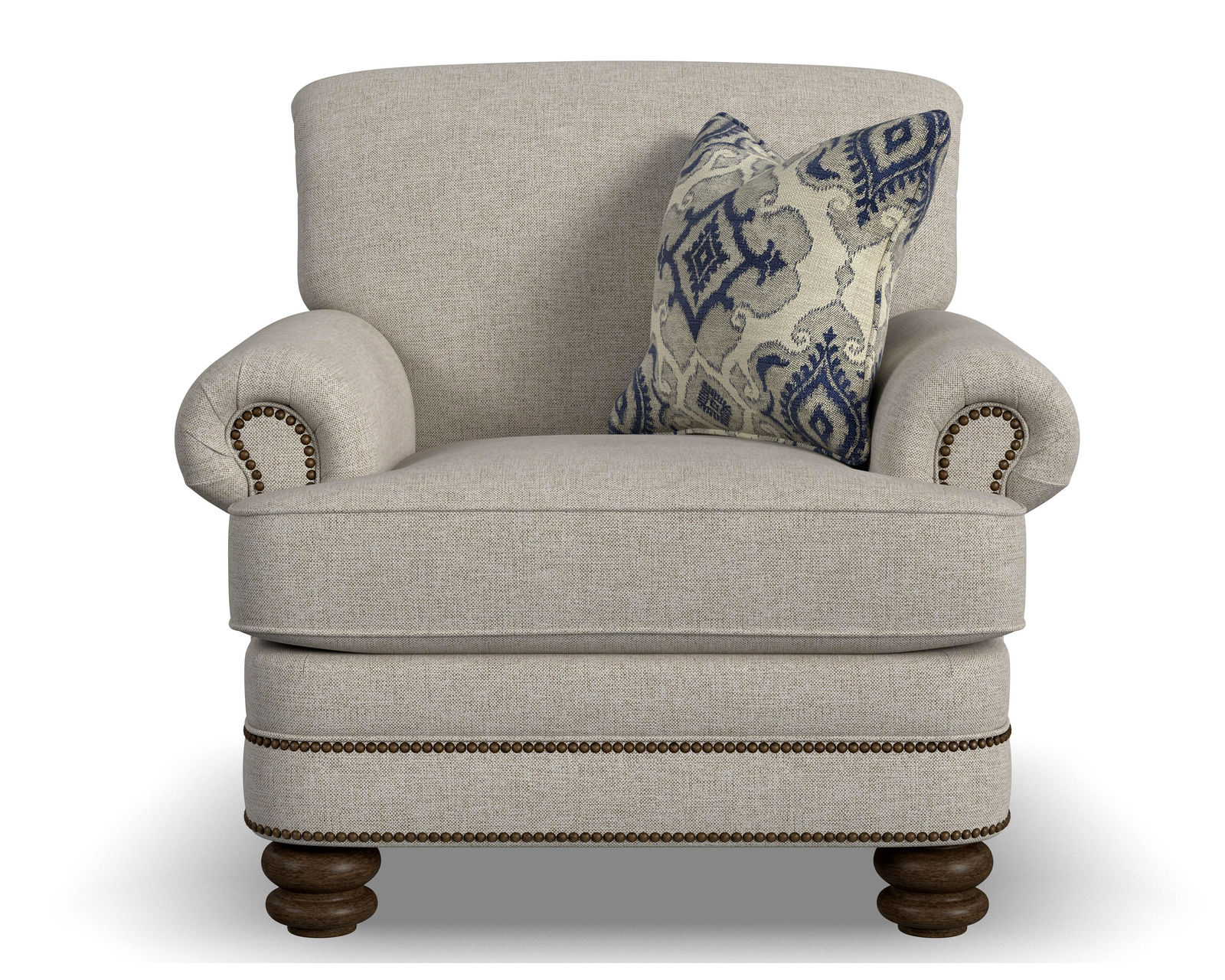 Bay Bridge 7791 Nailhead Sofa (+100 fabrics) 85" - Image 18