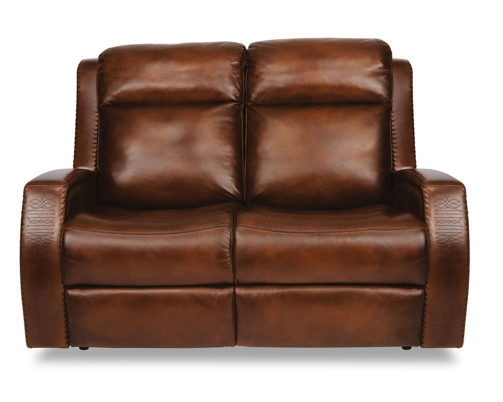 Mustang Power Reclining Loveseat with Power Headrests (729-70)