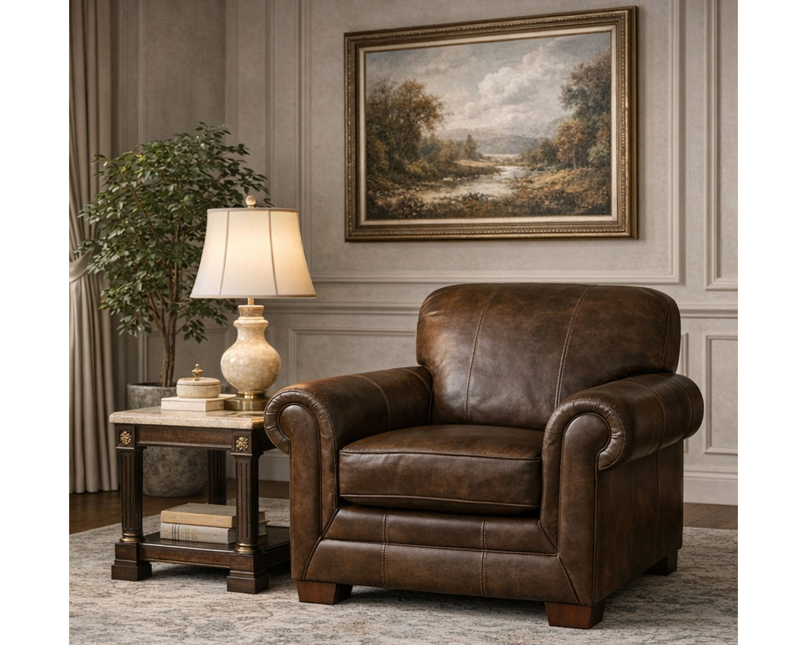 Monroe 87" Leather Sofa (+29 Top-Grain Leathers) - Image 26
