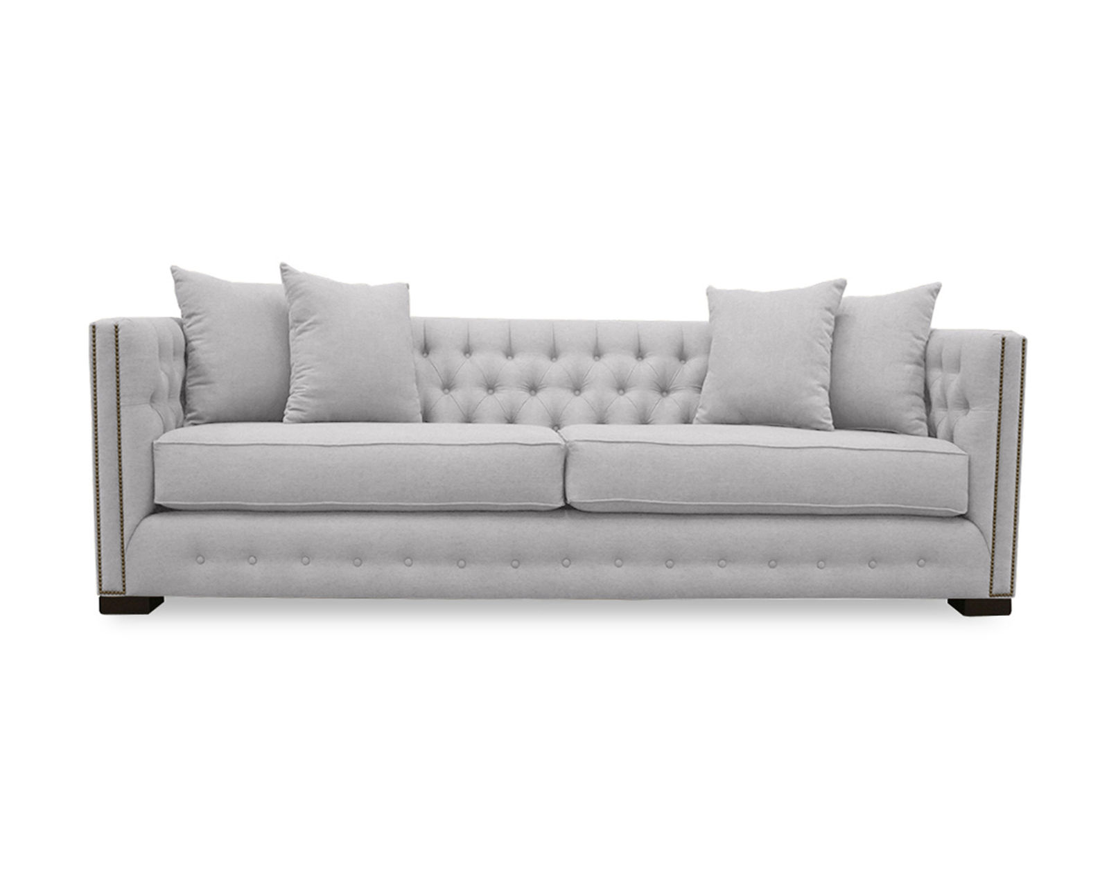 Mirel Tufted Sofa 80" (Choice of Colors)