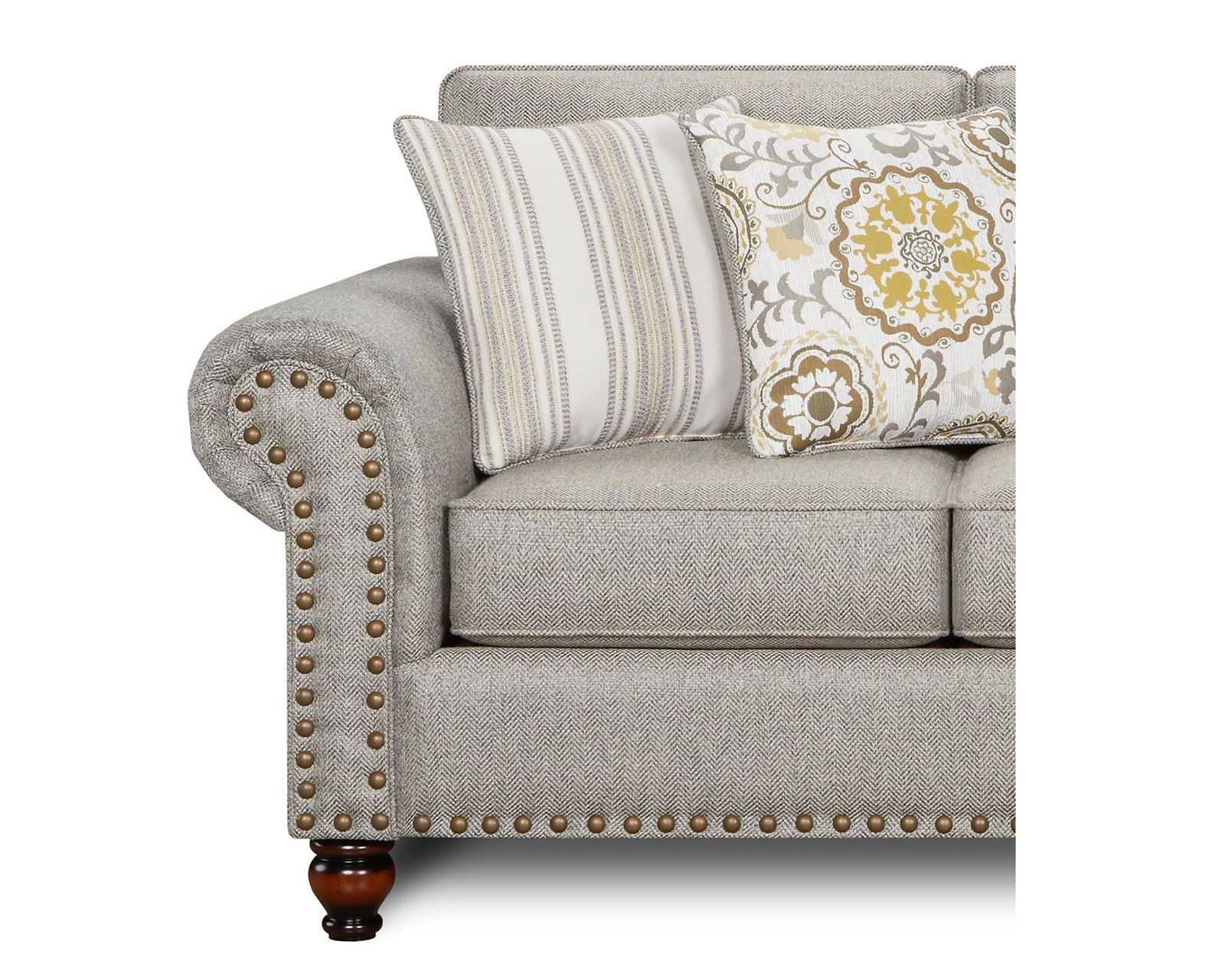 Romero Sterling 93" Sofa - Image 2