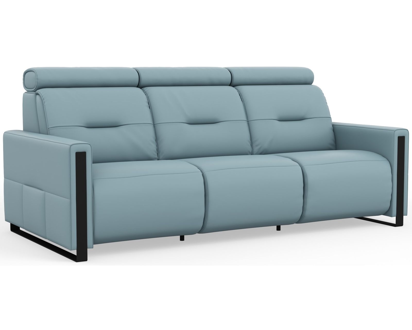 Monte Carlo 87" Power Headrest Power Reclining Sofa (+38 leathers) - Image 2