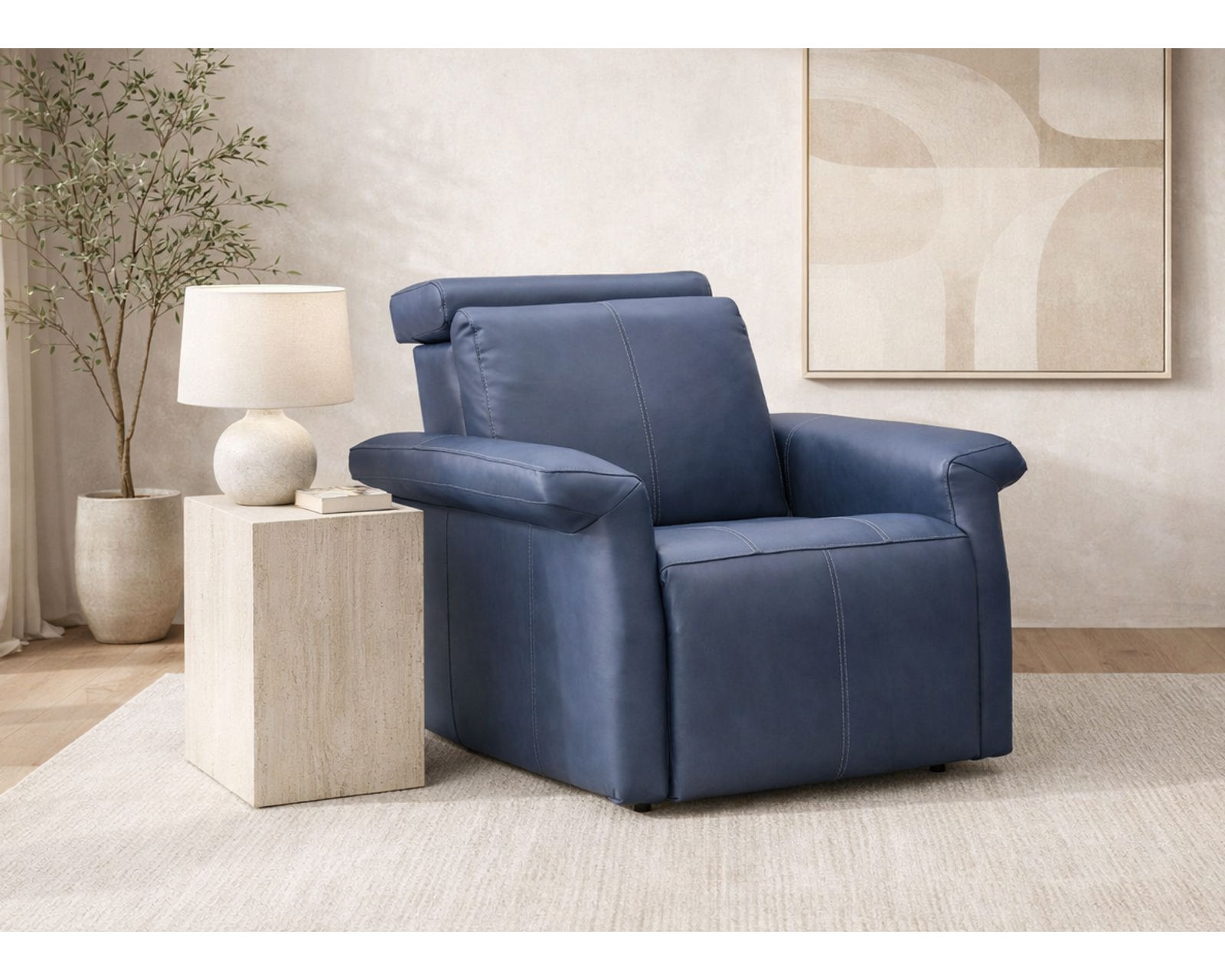 Penny Dual Power Reclining Sofa — Available in Standard & Wide Cushions, 140+ Leather Options, and 82", 85", or 114" Widths - Image 21