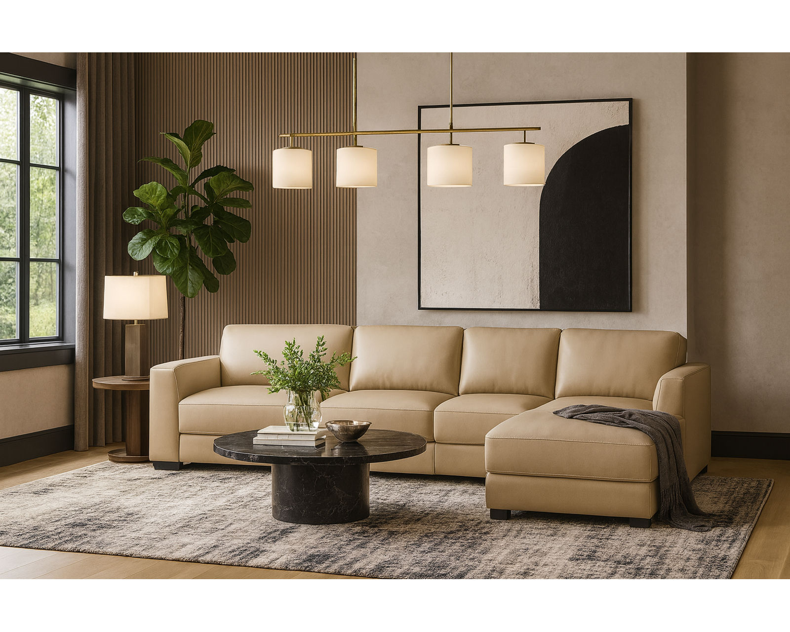 Teagan 77640 Sectional (+100 leathers) - Image 3