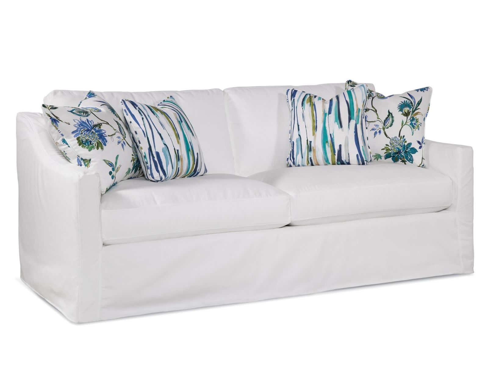Oliver 81" Slipcover Sofa (Custom fabrics)